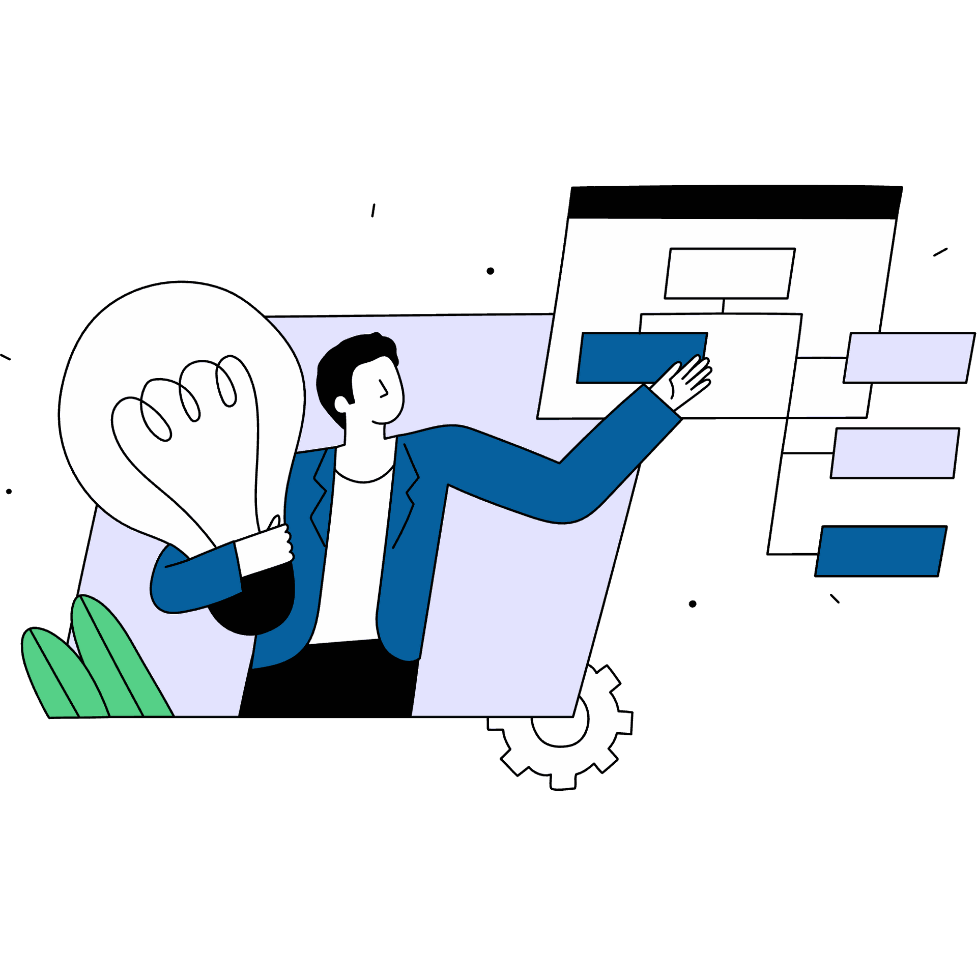 Illustration d'un artisans logiciel de Makersquad